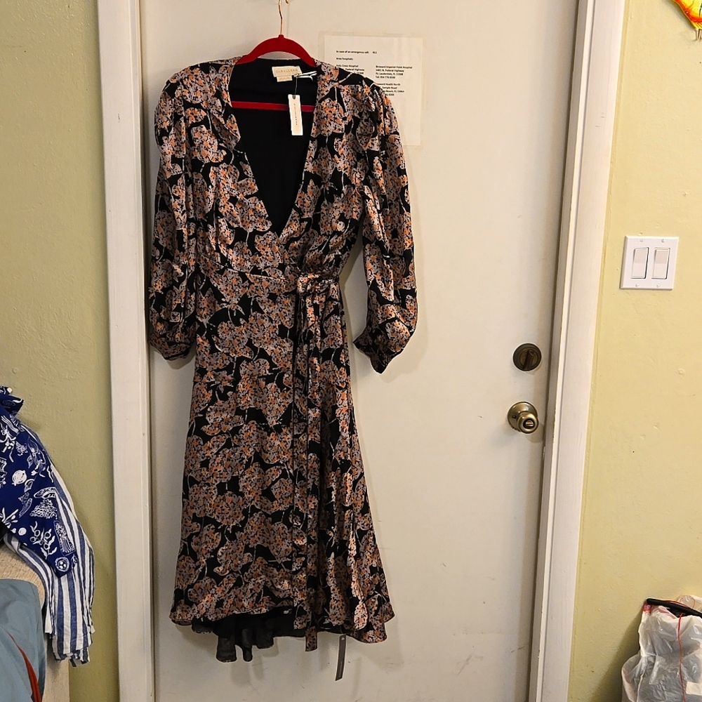 NWT Beautiful  Wrap dress